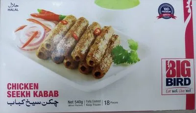 Big Bird Chicken Seekh Kabab 540 g