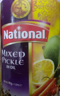 National Mixed Pickle in Oil 1 kg